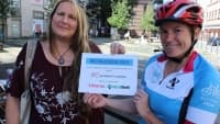 recyklojízda Liberec město předalo Recyklojízdě 183 kg baterií 2